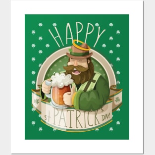 Happy St. Patrick's Day Gift Posters and Art